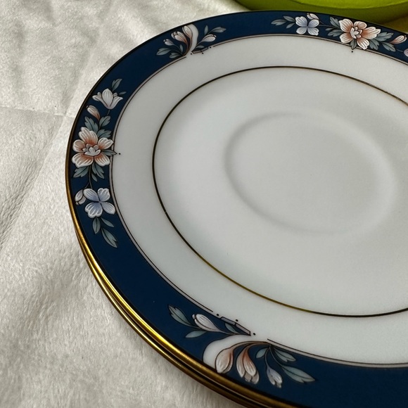 2 Vintage “Legendary” By Noritake PRESCOTT 3880 Saucer Plates 6” - Picture 9 of 10